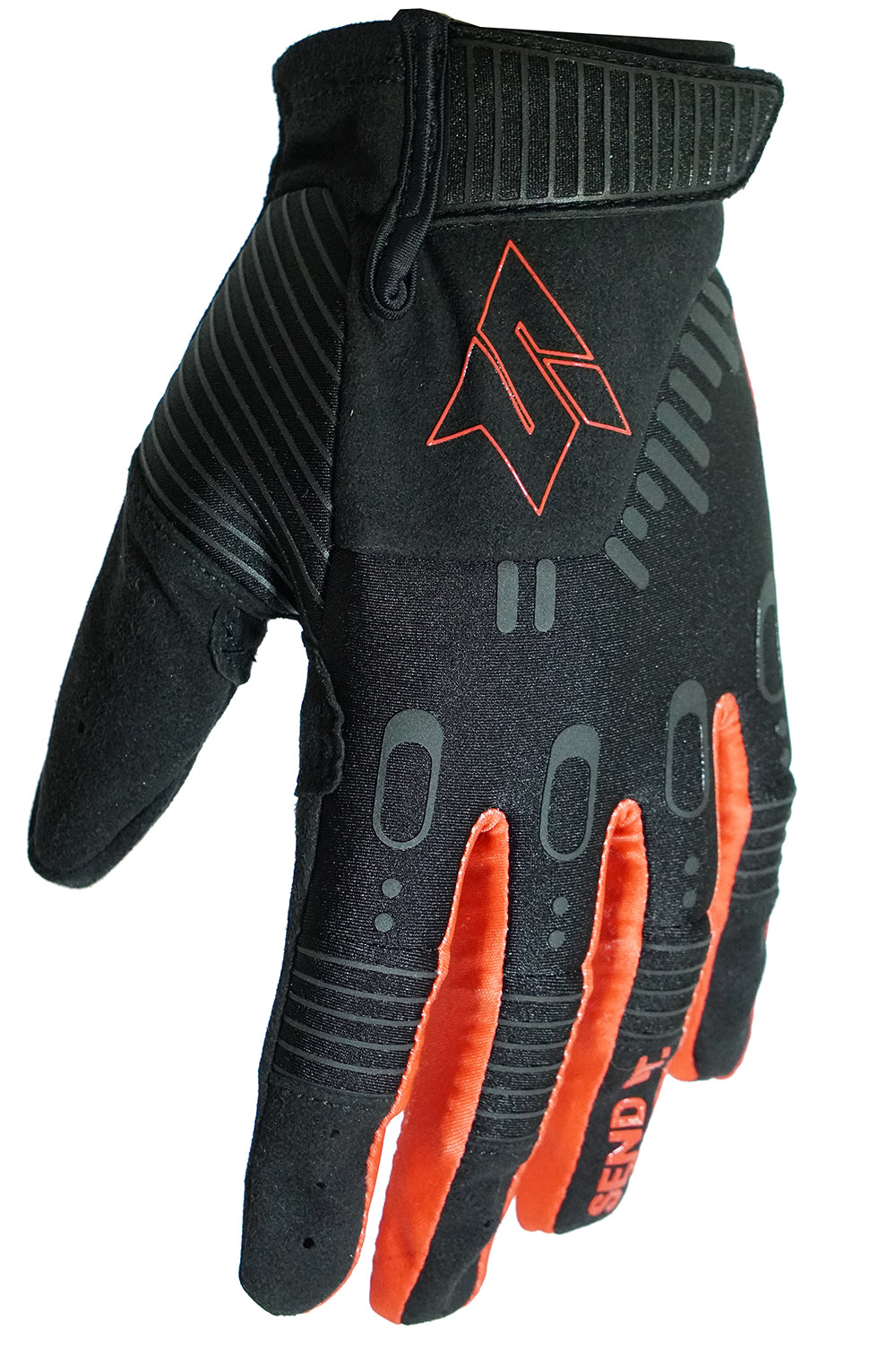 SEND IT Renegade motocross glove in Fire